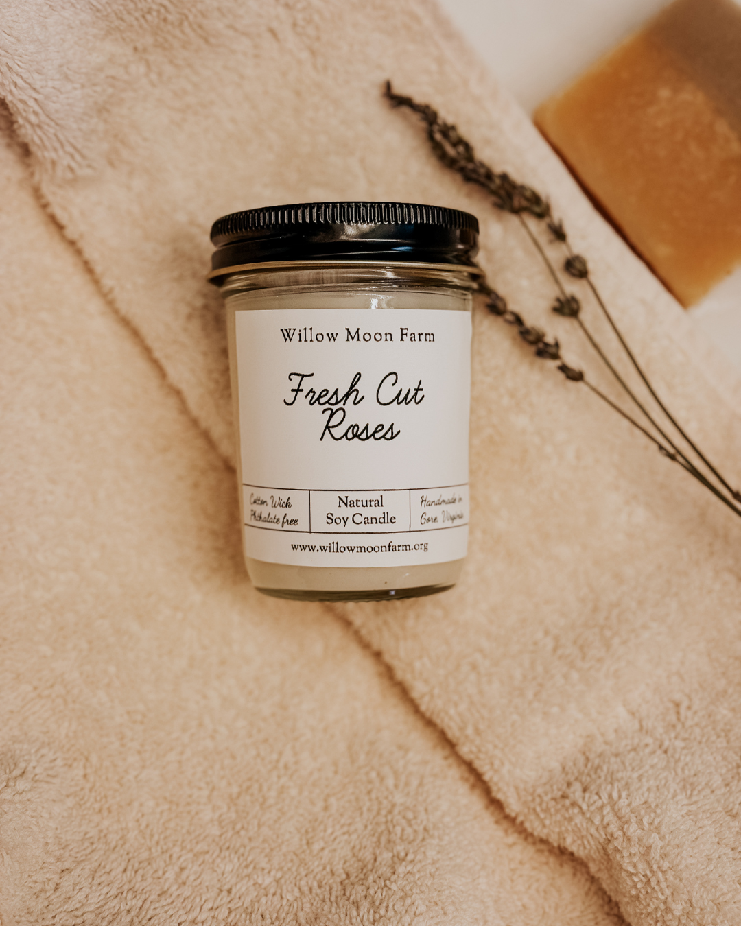 Fresh Cut Roses Soy Candle